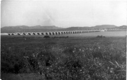 El puente Noguerol del pantano del Ebro…, por Pedro Arce Díez