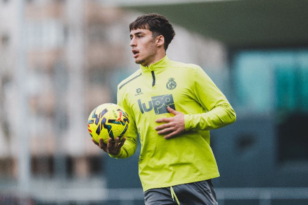 El racinguista Jorge Salinas, convocado por la Selecci&oacute;n Espa&ntilde;ola Sub-19