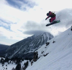 El rider cántabro Julián Puras disputa mañana el Campeonato del Mundo de Freeride