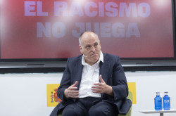 El TAD abre expediente a Javier Tebas a ra&iacute;z de una denuncia del Real Madrid