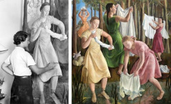 El Thyssen expone la primera muestra de Rosario de Velasco, artista falangista "renacida" gracias a las redes sociales