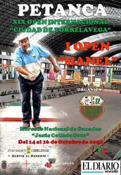 El XIX Open Internacional de Petanca congrega en Torrelavega a 67 equipos masculinos y femeninos