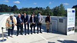 Entra en servicio la pasarela peatonal y ciclable sobre el Saja-Besaya en Torrelavega