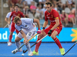 Espa&ntilde;a cae en semifinales del Europeo masculino de hockey hierba