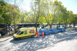 Familias de v&iacute;ctimas abandonan Santa Justa rumbo a Toledo: "Que busquen a mi hermano donde sea"