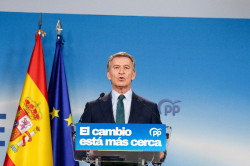 Feij&oacute;o apela al cambio para una "reconstrucci&oacute;n nacional" y cree que S&aacute;nchez merece "el mayor de los castigos"