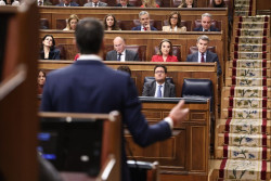 Feijóo, convencido de que Sánchez sabía "mucho" de Ábalos y de que Óscar López supo de la juerga en el Parador de Teruel