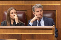 Feij&oacute;o exige a S&aacute;nchez que pida permiso al Congreso para enviar soldados y cree que no lo hace "por miedo" a sus socios