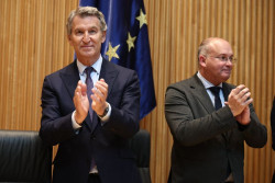 Feij&oacute;o subraya que no es "aceptable" que un presidente "con su mujer procesada" no dimita y carga contra Bola&ntilde;os