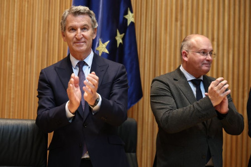 Feij&oacute;o subraya que no es "aceptable" que un presidente "con su mujer procesada" no dimita y carga contra Bola&ntilde;os