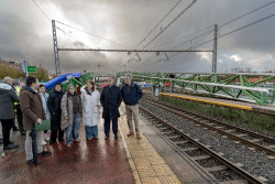 Fomento inicia la reparación de la pasarela de Requejada con 294.000 euros y un plazo de tres meses