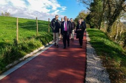 Fomento,Media, realiza obras viarias e hidráulicas en Alfoz de Lloredo por más de 1,4 millones de euros