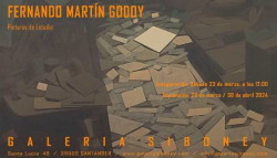 Galería Siboney presentará este sábado la muestra `Pinturas de estudio` de Fernando Martín Godoy