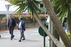 Gochicoa y el alcalde Ruiz pactan realizar mejoras en el casco urbano de Noja y un nuevo parque infantil