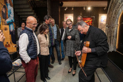 Inaugurada en Potes la exposici&oacute;n `Embajadores del pasado`, con reproducciones de instrumentos musicales medievales