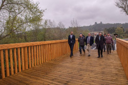 Inaugurado el tramo de carril bici que completa el anillo ciclable de Torrelavega