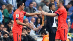 Iniesta: "Xavi tiene la confianza para afrontar el reto de entrenar al Bar&ccedil;a"
