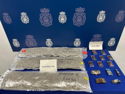 Interceptado en Linares un paquete postal con m&aacute;s de cuatro kilos de droga con destino a Ibiza