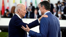 Joe Biden, Pedro Sánchez y Rusia.