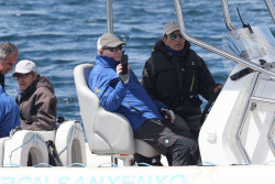 Juan Carlos I abandona Sanxenxo tras la visita de su hija y su nieta y con una nueva victoria del `Brib&oacute;n`