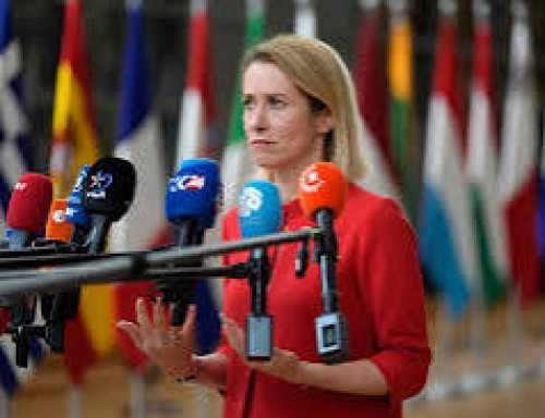 Kallas defiende que la guerra en Oriente Pr&oacute;ximo "no es la guerra de Europa"