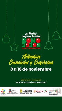 La 7ª Campaña Bono 39300 del comercio de Torrelavega comienza este lunes