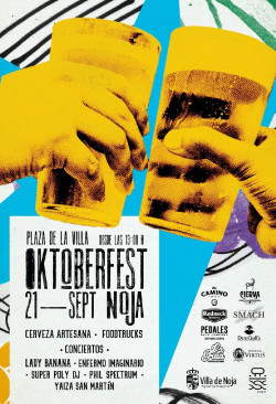 La alcaldesa de Noja Mireia Maza presenta    III Oktoberfest de cervezas artesanas de Cantabria que se celebrará este sábado