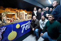 La apertura del nuevo Bel&eacute;n Municipal de Atarazanas inaugura la Ruta de Belenes de Santander, con m&aacute;s de 50