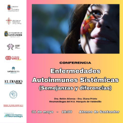 La Asociación Lupus de Cantabria organiza una conferencia sobre las enfermedades autoinmunes sistémicas