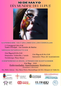 La Asociación Lupus de Cantabria organiza varias actividades en mayo para visibilizar la enfermedad