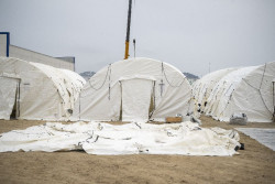 La Audiencia Nacional permite la instalaci&oacute;n de un campamento temporal para marroqu&iacute;es en el Puerto de Ceuta