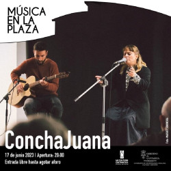 La Biblioteca Central acoge el sábado un nuevo concierto de `Música en la Plaza` con ConchaJuana