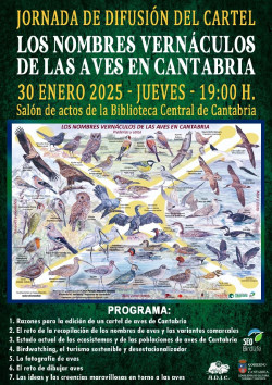 La Biblioteca Central acoge una jornada sobre los nombres vernáculos de las aves en Cantabria