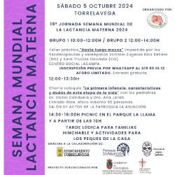 La Buena Leche celebrará este sábado la Semana Mundial de la Lactancia Materna con una jornada en Torrelavega