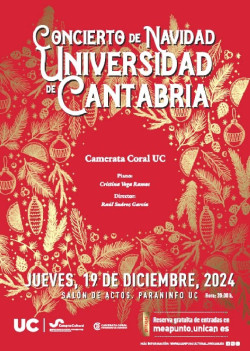 La Camerata Coral UC ofrecerá el jueves su tradicional concierto de Navidad