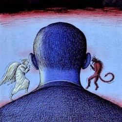 La conciencia culpable hace a los hombres cobardes