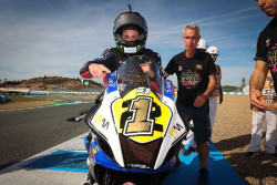 La espa&ntilde;ola Ana Carrasco conquista el primer Mundial Femenino de Motociclismo