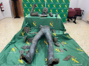 La estatua de Seve Ballesteros se podr&aacute; recuperar "&iacute;ntegramente" y el Ayuntamiento reclamar&aacute; el coste a los responsables
