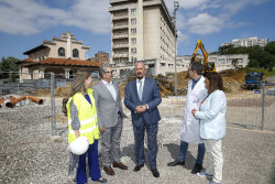  La excavación del búnker de la protonterapia comenzará a final de mes o principios del próximo