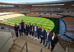 La FIFA visita el Estadio La Cartuja, sede del Mundial 2030
