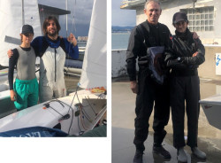 La flota Snipe santanderina se anima con la incorporaci&oacute;n en la misma de tripulaciones juveniles en la tirada inaugural el trofeo Flota.