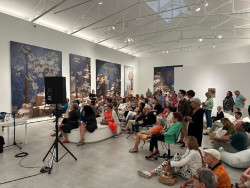 La Fundaci&oacute;n ENAIRE sigue sus charlas sobre arte y aeron&aacute;utica en las Naves de Gamazo