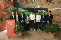La gastronom&iacute;a c&aacute;ntabra se fusiona con la arquitectura de Gaud&iacute; en Barcelona con `Las Cinco Cantabrias On Tour`