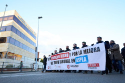 La huelga en Aspla cumple 11 días a la espera de la reunión de mañana en el Orecla
