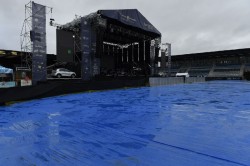 La lluvia obliga a suspender la segunda jornada del festival `Música en Grande` en Torrelavega