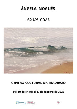 La pintora c&aacute;ntabra &Aacute;ngela Nogu&eacute;s presenta la muestra `Agua y sal` en el Doctor Madrazo