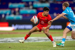 La selecci&oacute;n espa&ntilde;ola masculina de rugby seven termina tercera en las Series Mundiales de Hong Kong