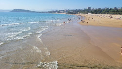 La temperatura superficial del mar Cant&aacute;brico est&aacute; siendo elevada este verano
