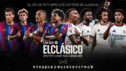 LaLiga presenta su campa&ntilde;a para el Cl&aacute;sico: "El 25 de octubre los astros se alinean"