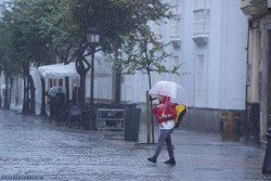 Las lluvias ponen en aviso naranja al Levante espa&ntilde;ol, con acumulados importantes en el sureste
